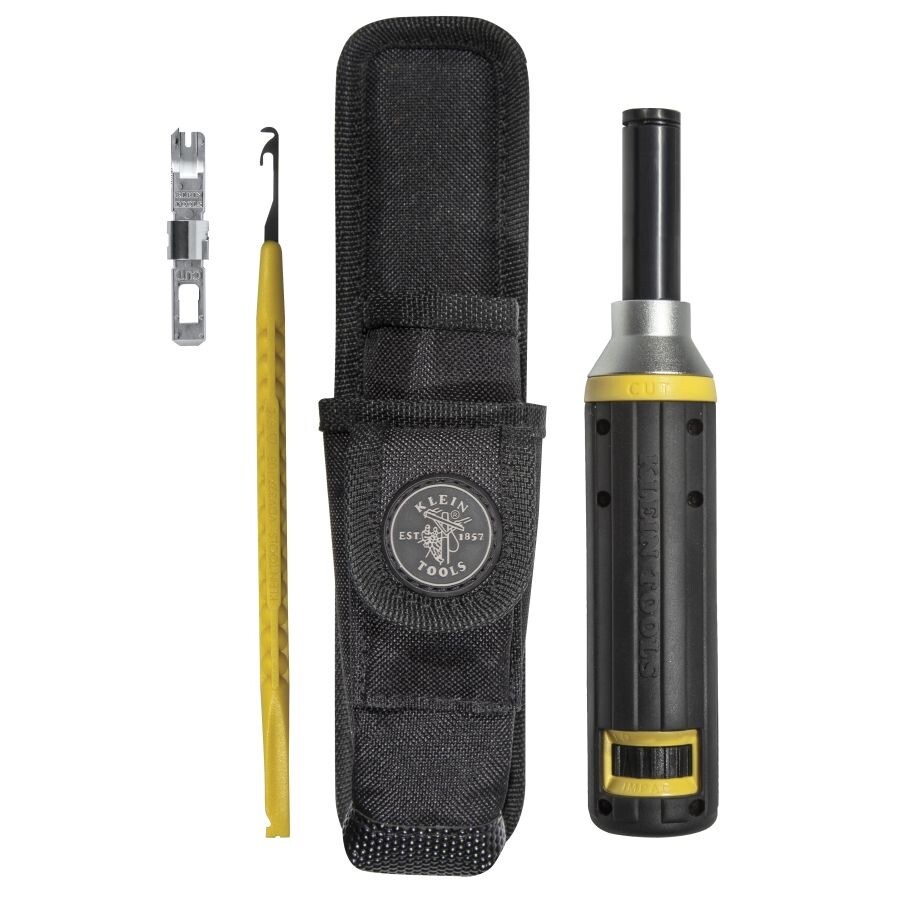 Klein Tool Cushion-Grip 110 and 66 Panel Impact Punchdown Tool Kit