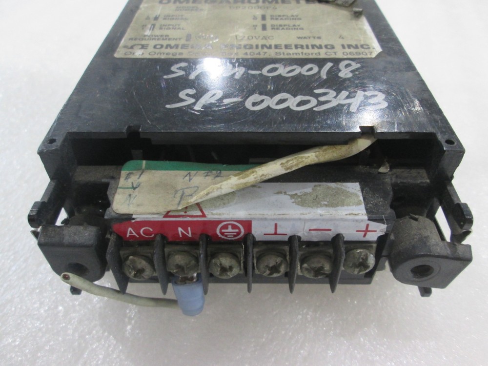 Omega, DP2000, Panel Meter, Used