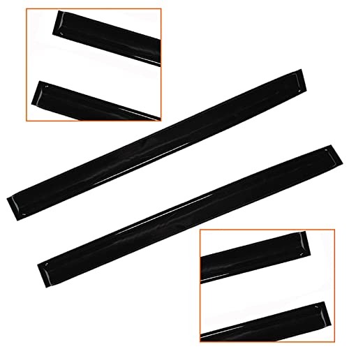 Window Visors Rain Guards Deflectors - 4-Pack Side Window Deflector Vent Shade