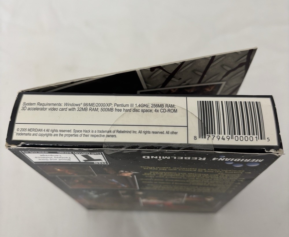 Space Hack PC CD futuristic outerspace alien post-catastrophic role-playing game