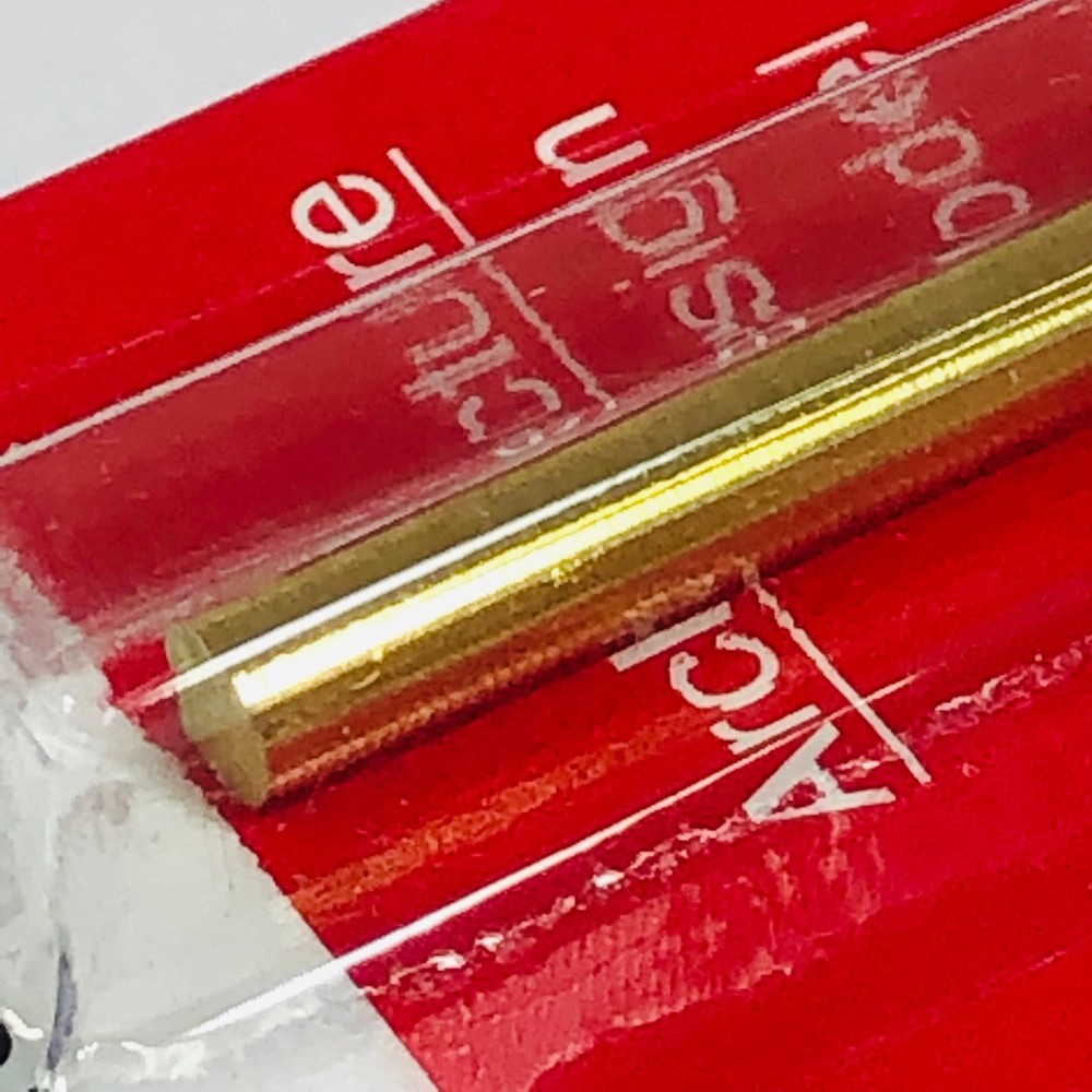 K&S 8164 Solid Brass Rod 1/8" (3.18mm) x 12"