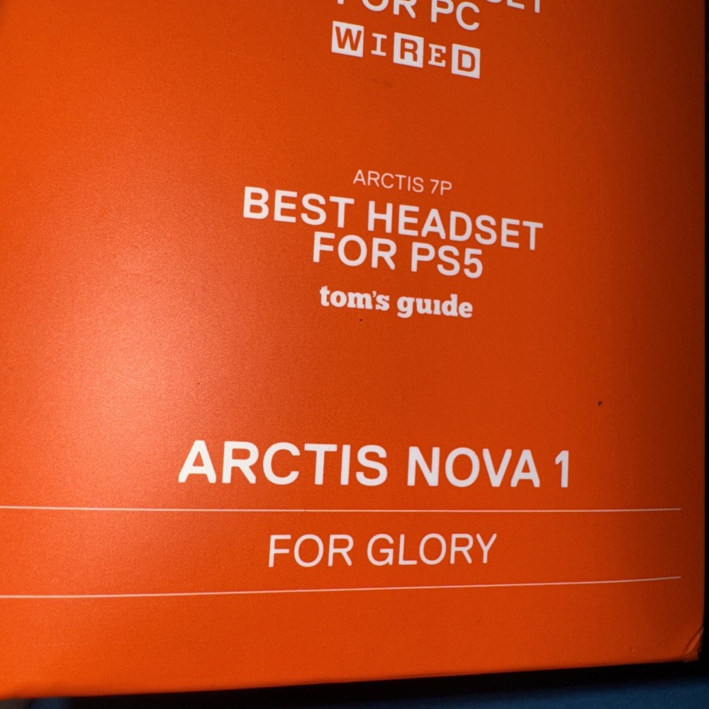 SteelSeries Arctis Nova 1 Gaming Head Set Gray