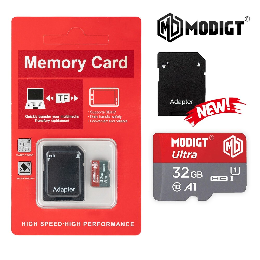 Micro SD Card Ultra Class 10 SDXC SDHC Memory Card for Dash Cams Android lot