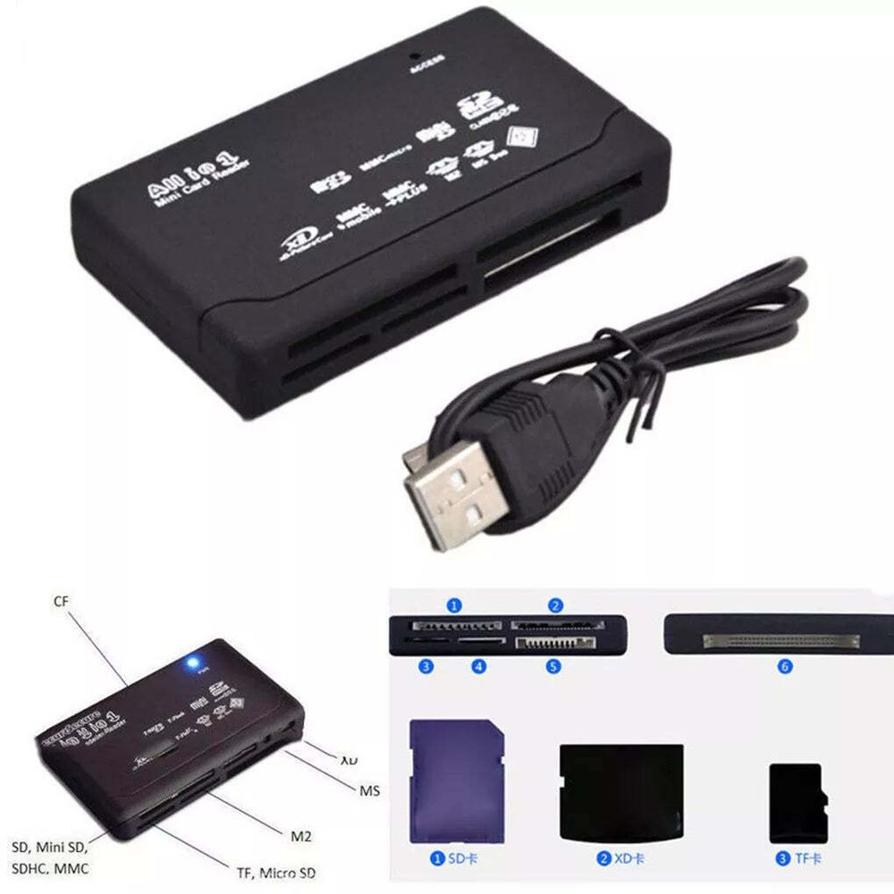 All In One Card Reader for NIKON Coolpix W100 B500 A100