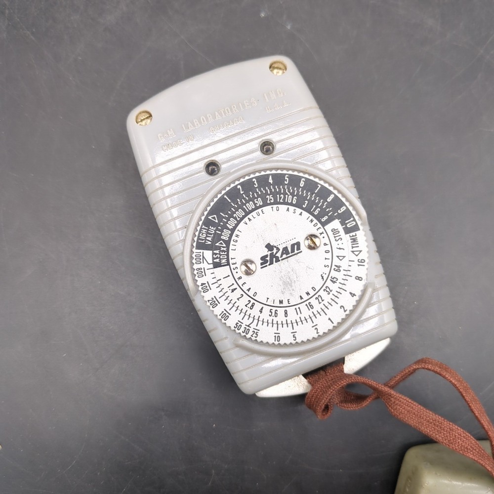 Vintage Skan Quick Light Exposure Meter