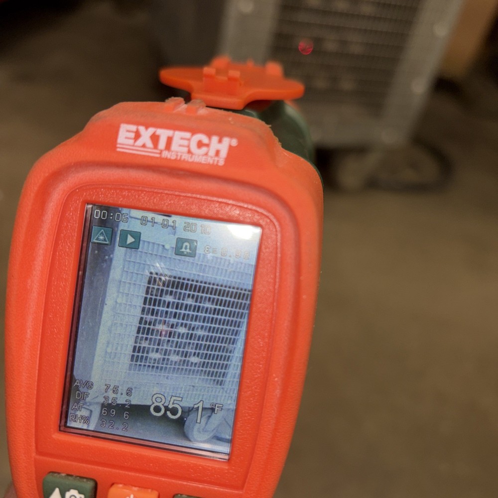 extech VIR50 dual laser video ir thermometer
