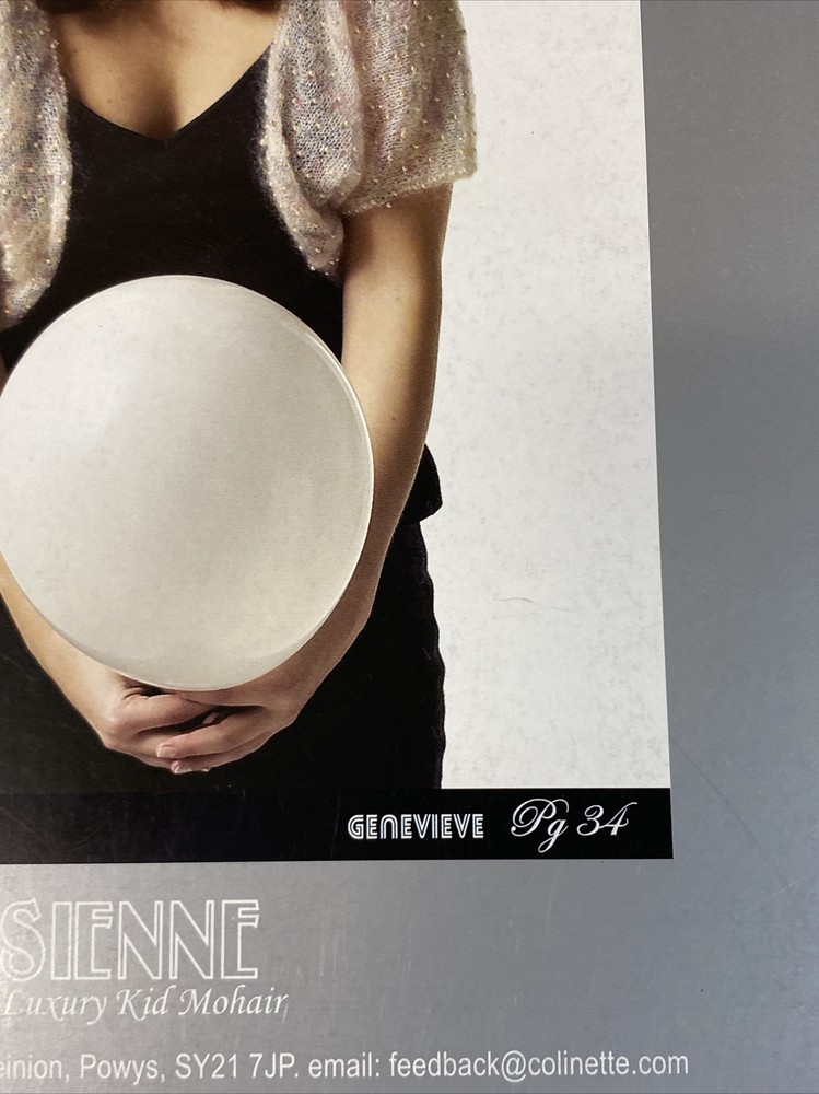 Colinette Knitting Pattern Book Parisienne 2006 11 Projects