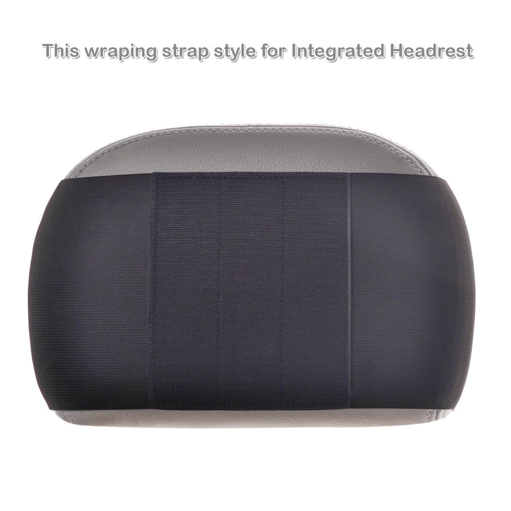 WANPOOL Car Headrest Mount Holder w/ Angle-Adjustable Clamp for 6"-12.9" Tablets