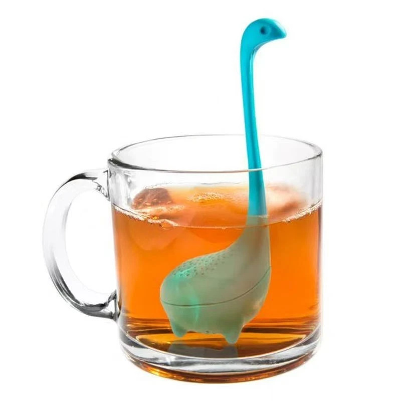 Tea Strainer 2PCS Cute Novelty Tea Infuser Set Long Handle Standing Tea Cup US