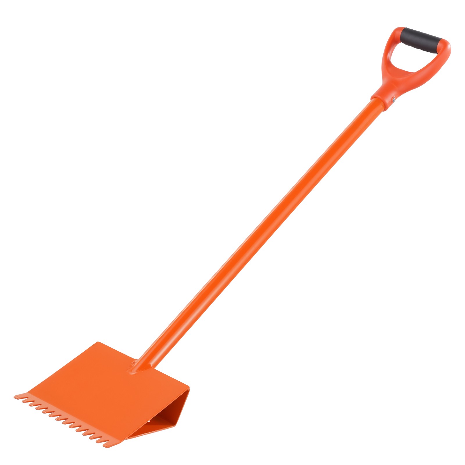 Uimoso Shingle Removal Tool Set 4-Piece Steel D-Grip Handle, Lightweight, Orange