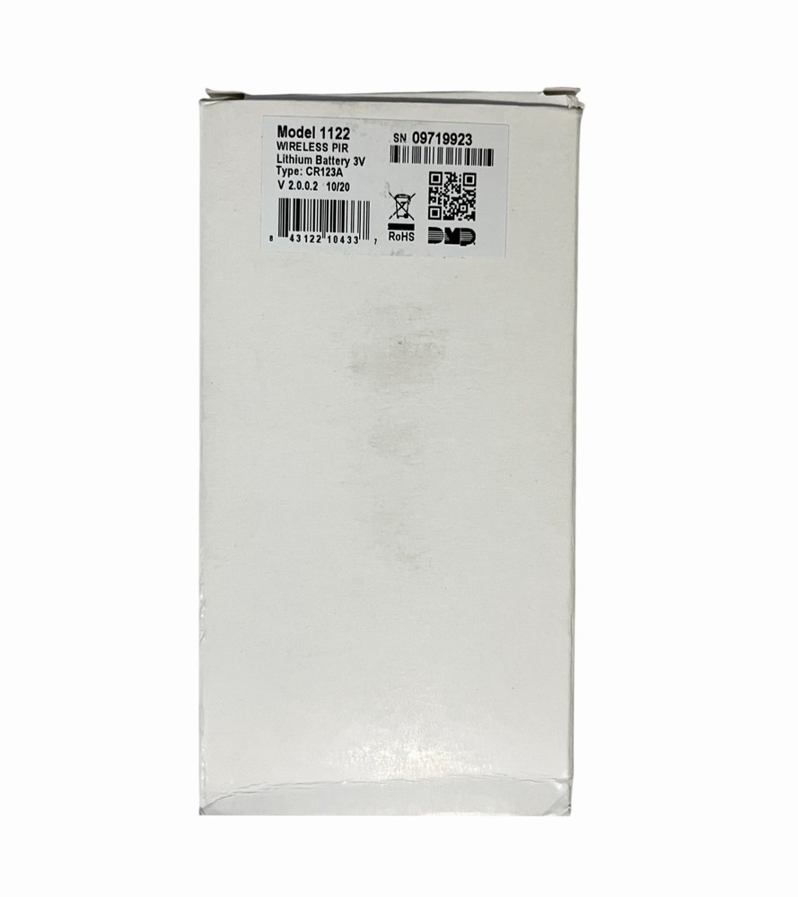 DMP 1122 Wireless PIR Passive Infrared Motion Detector White