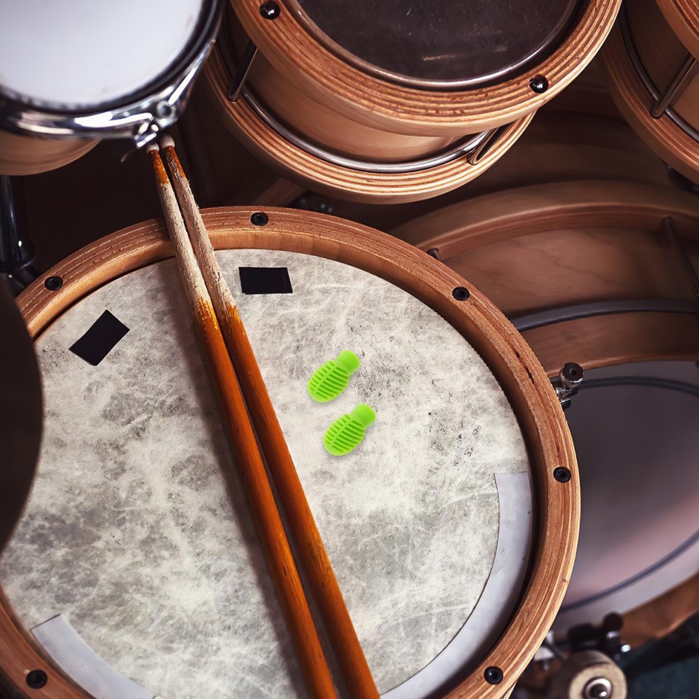 Drum Replacement Accessory Noise-cancelling Mute Tips Drumstick Covers