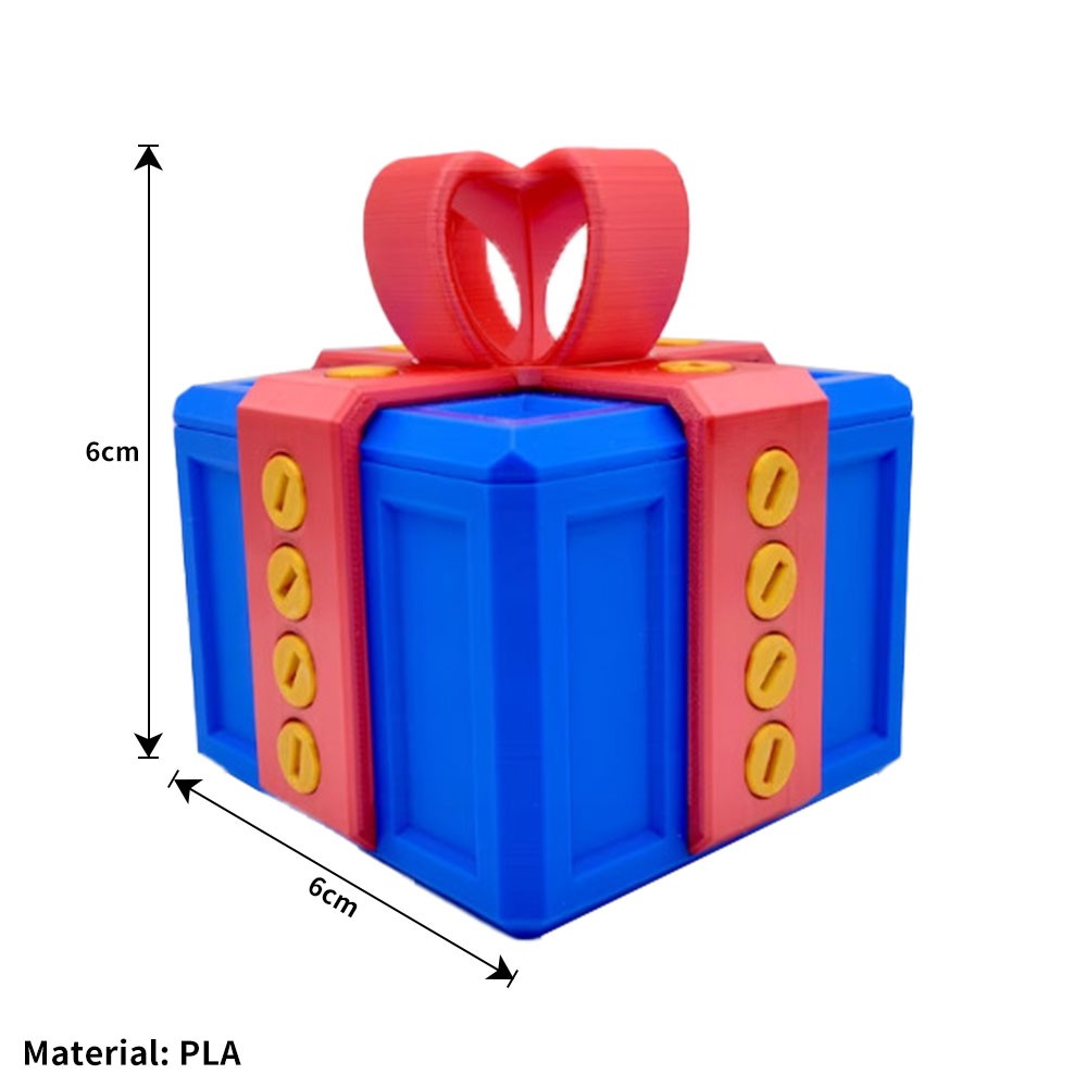 The Annoying Present with Middle Finger in A Box Gift Box with Screws Prank CE