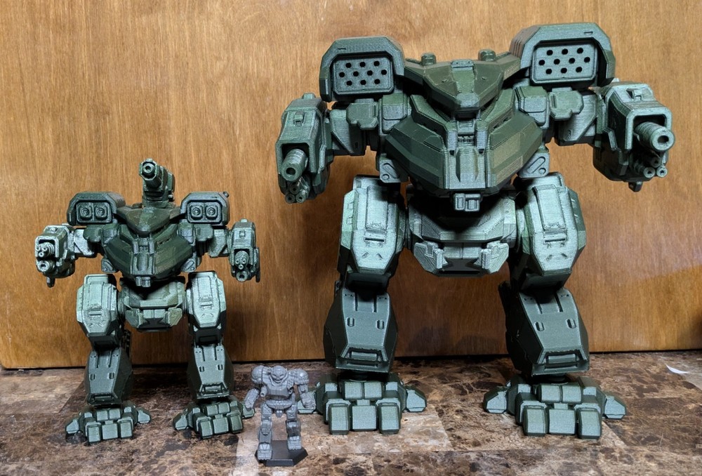 Oversized Mech Figure - Bullsshark; 12" Size, Articulated