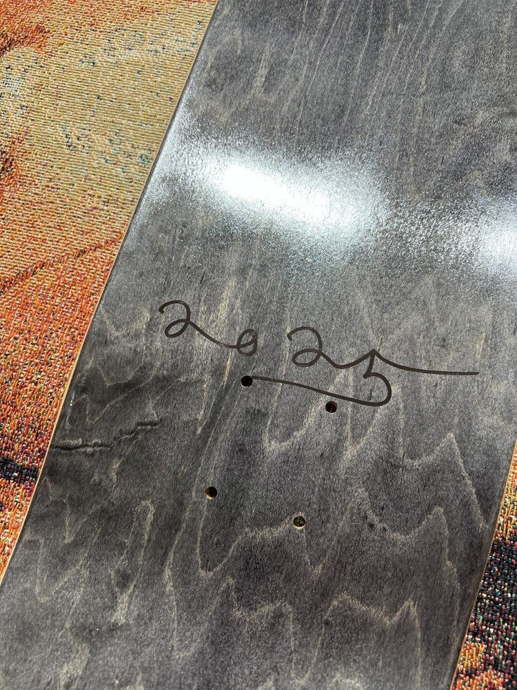 Asspizza Handprinted Skateboad Deck Brand New