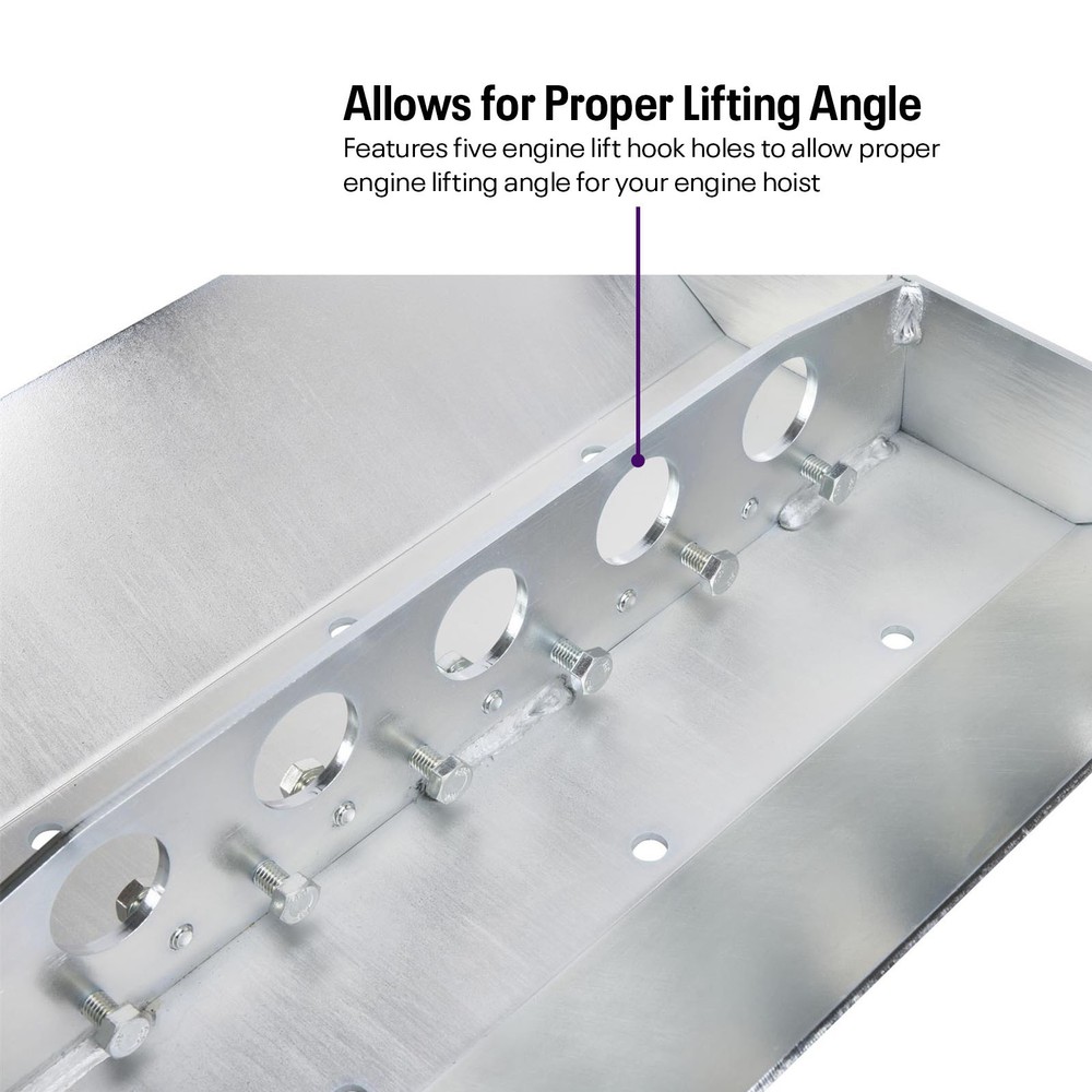 BlockDock™ Gen 3 LS Valley Cover Engine Lift Plate Bracket