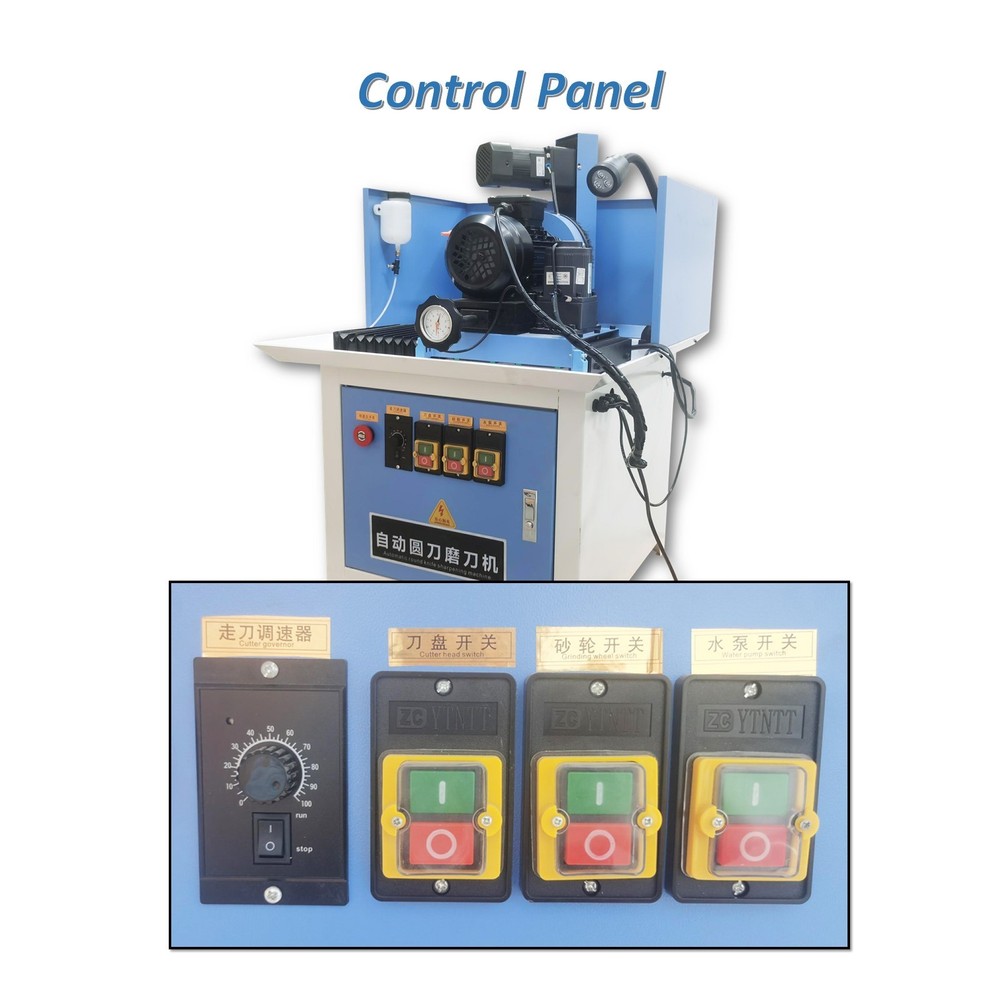 Automatic Round Blade Sharpening Machine 220V Circular Knife Grinding Machine US