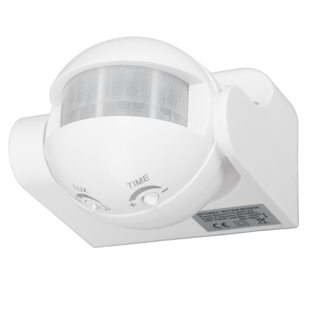 Wall Mounted Motion Sensor Automatic Dusk to Dawn Spherical PIR Sensor Outdoor