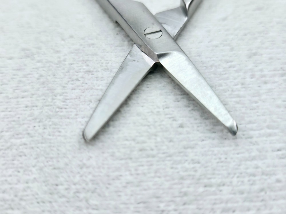 Jarit 101-300 Iris Scissors, TC, STR, 4.25" - Ultrasonic Cleaned
