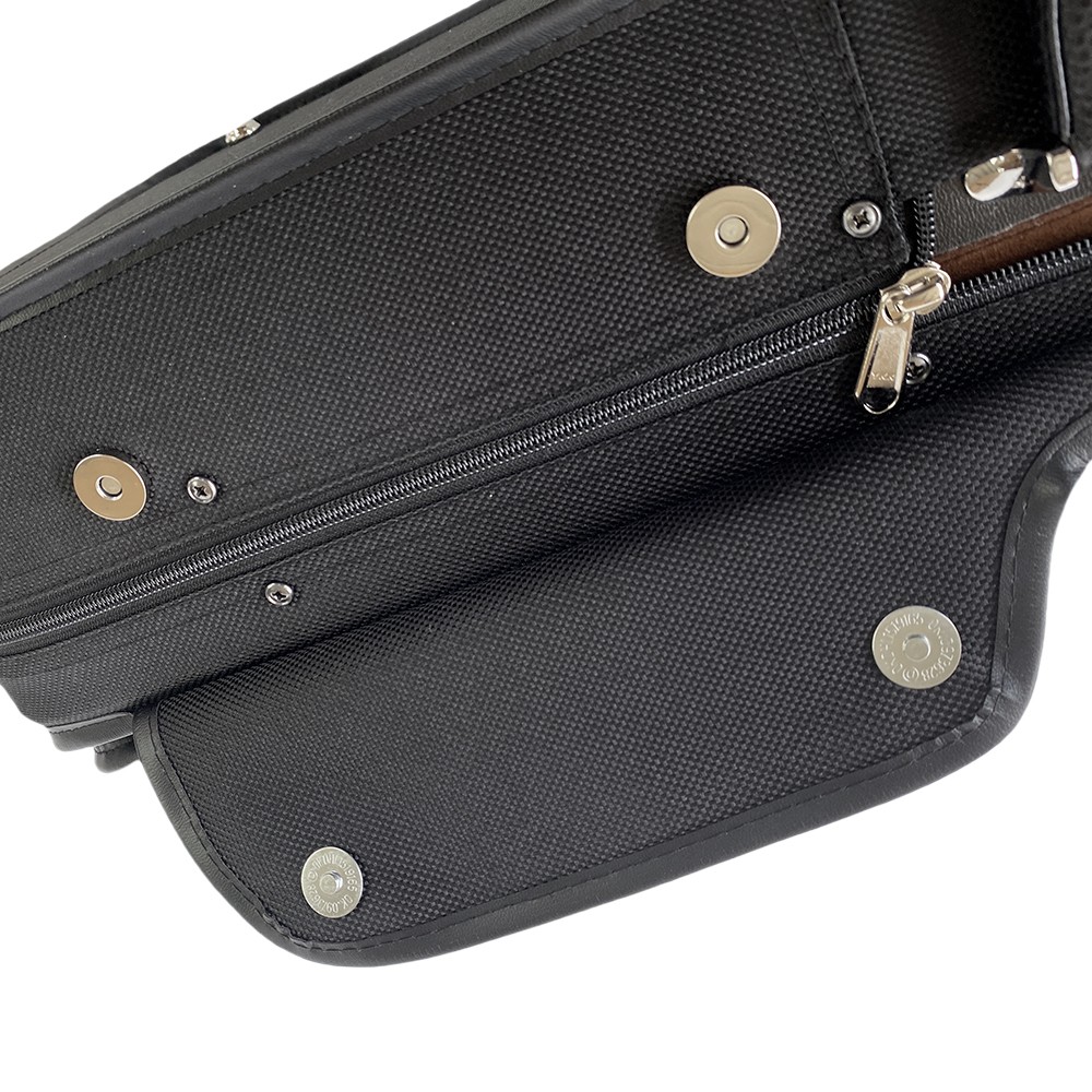 Double Violin Case Viola Case Strong Full Size With Back Strap