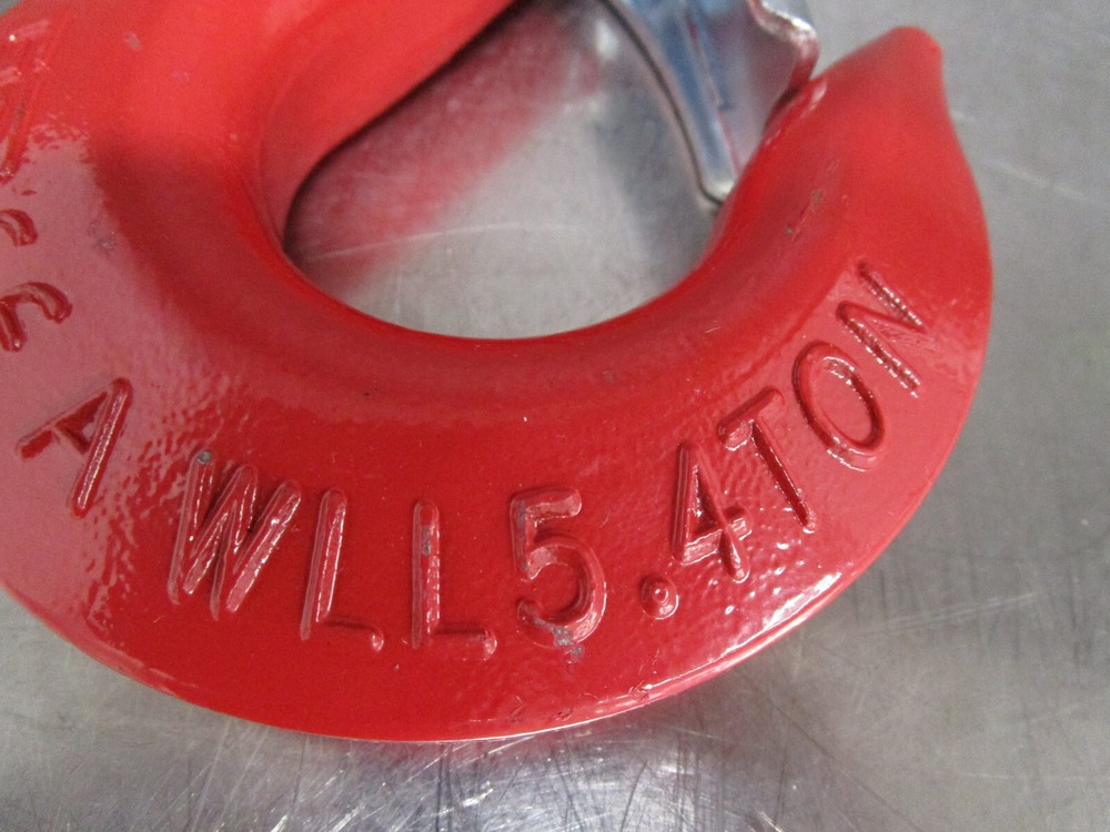 NEW GP WLL Class 8 Hook X-PH WLL 5.4 Ton RED