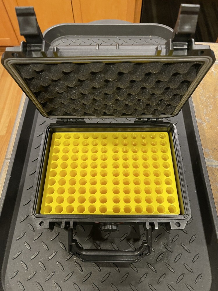 6mm Rem Ackley Improved Spartan Ammo Box Case Waterproof Lockable Vented