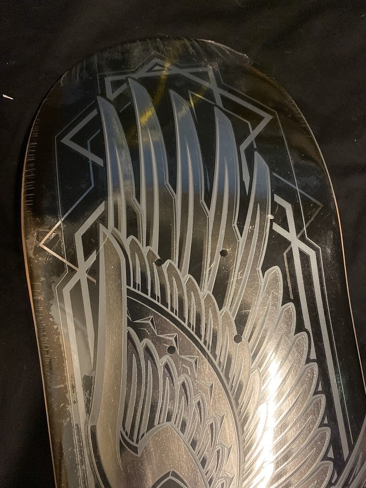 RARE Paul Rodriguez Eagle Black Silver Foil Prod Skateboard Deck PRIMITIVE