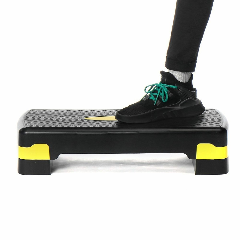 26" Aerobic Exercise Cardio Stepper with Riser