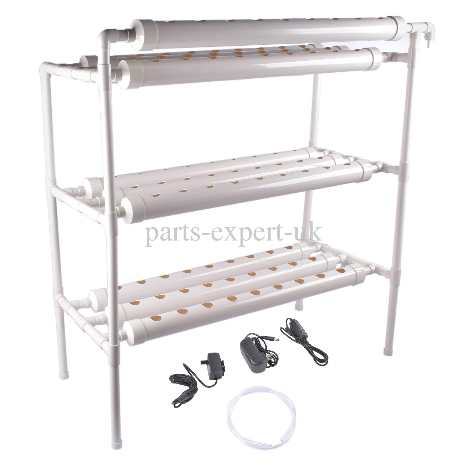 Aquaponics Growing System for Indoor&Outdoor Leafy Vegetables 90 Planting Points