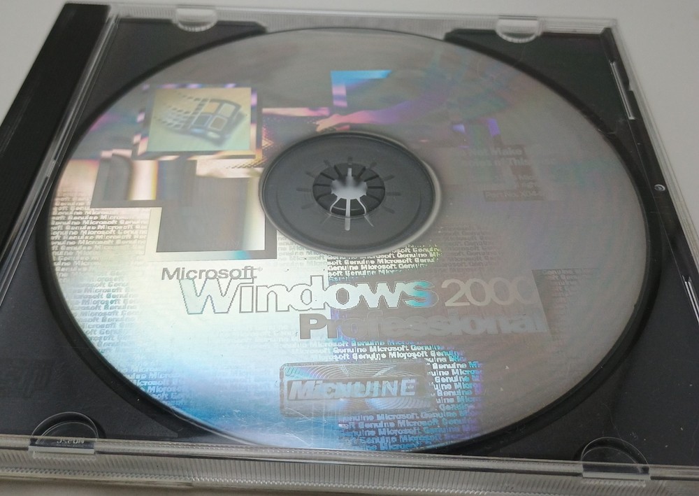 Microsoft Windows 2000 PROFESSIONAL Advanced Server Install 3-CD w/ Product Keys