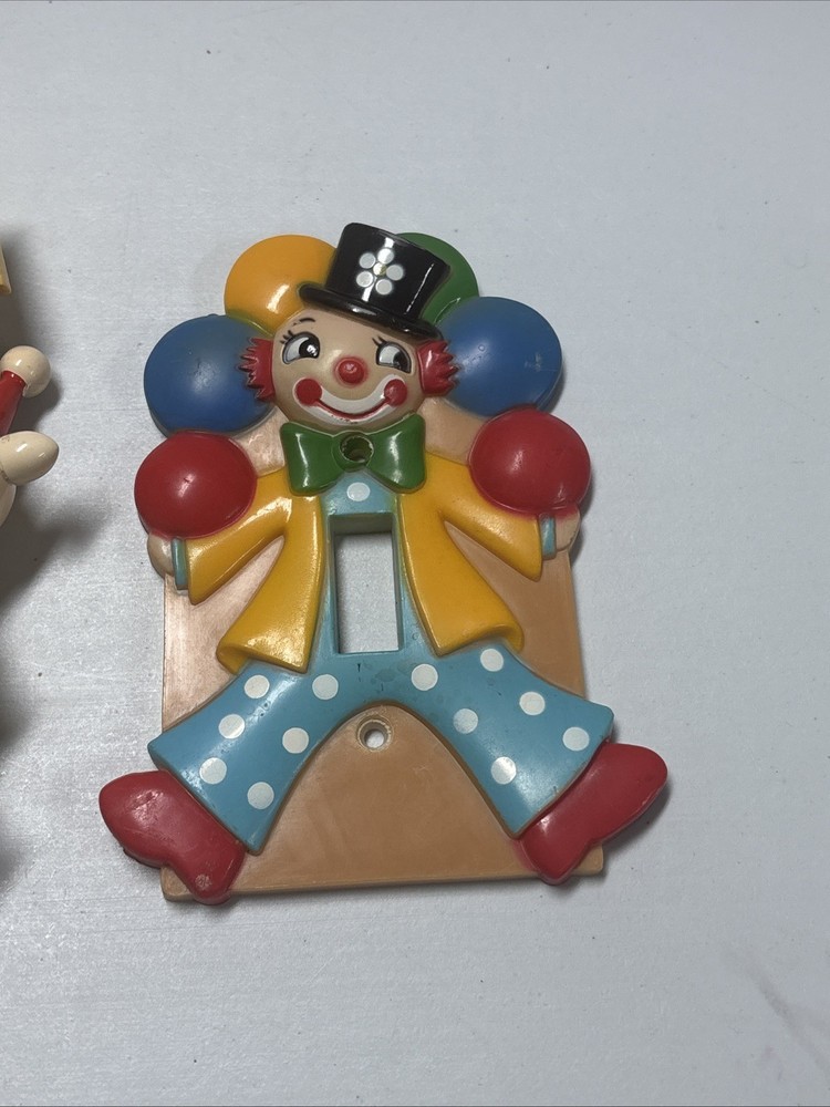 Two Vintage Light Switch Covers