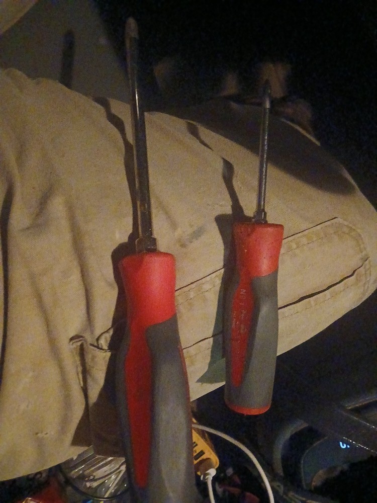 SNAP-ON #1 AND #3 PHILLIPS HEAD SCREWDRIVERS