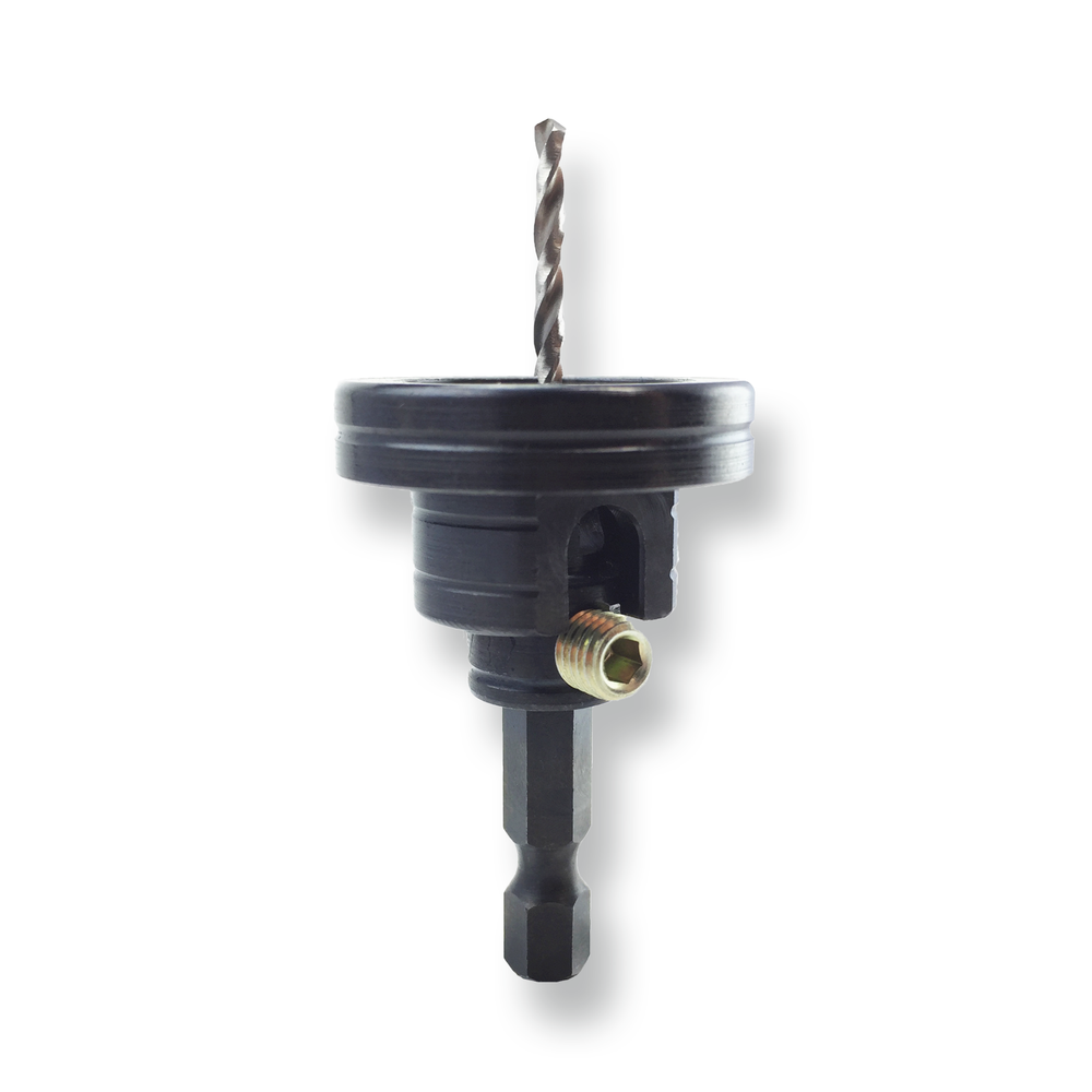 Snappy 5pc Countersink Drill Bit Set with Rotating Depth Stop Collar Made in USA