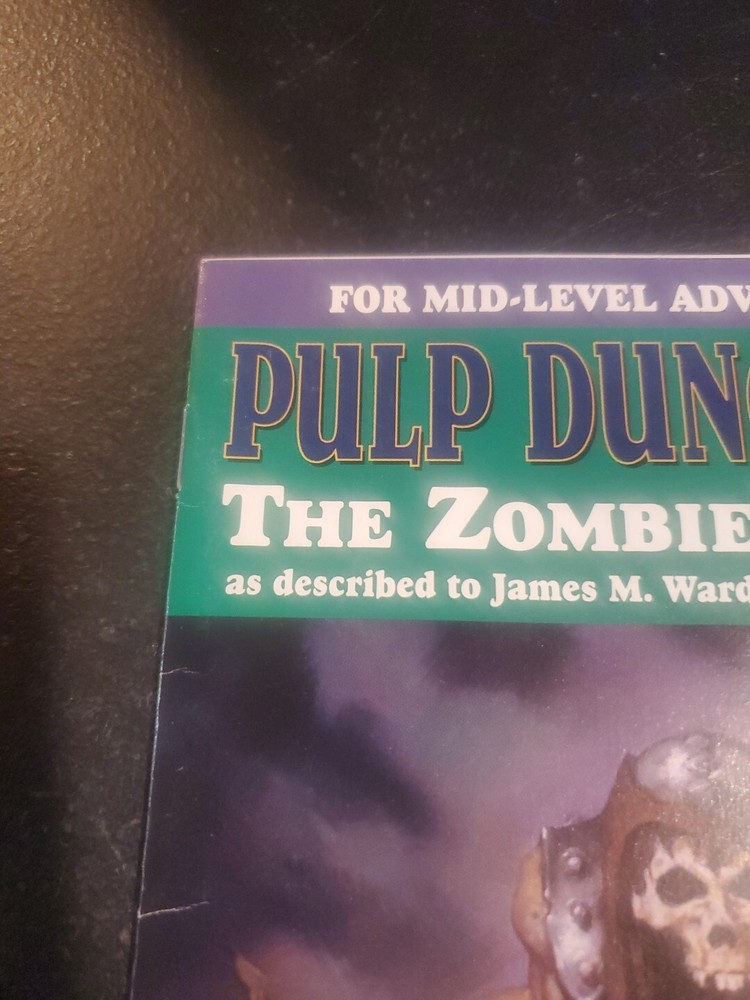 Dungeons & Dragons, DnD: Pulp Dungeons - The Zombie's Curse (d20 System)