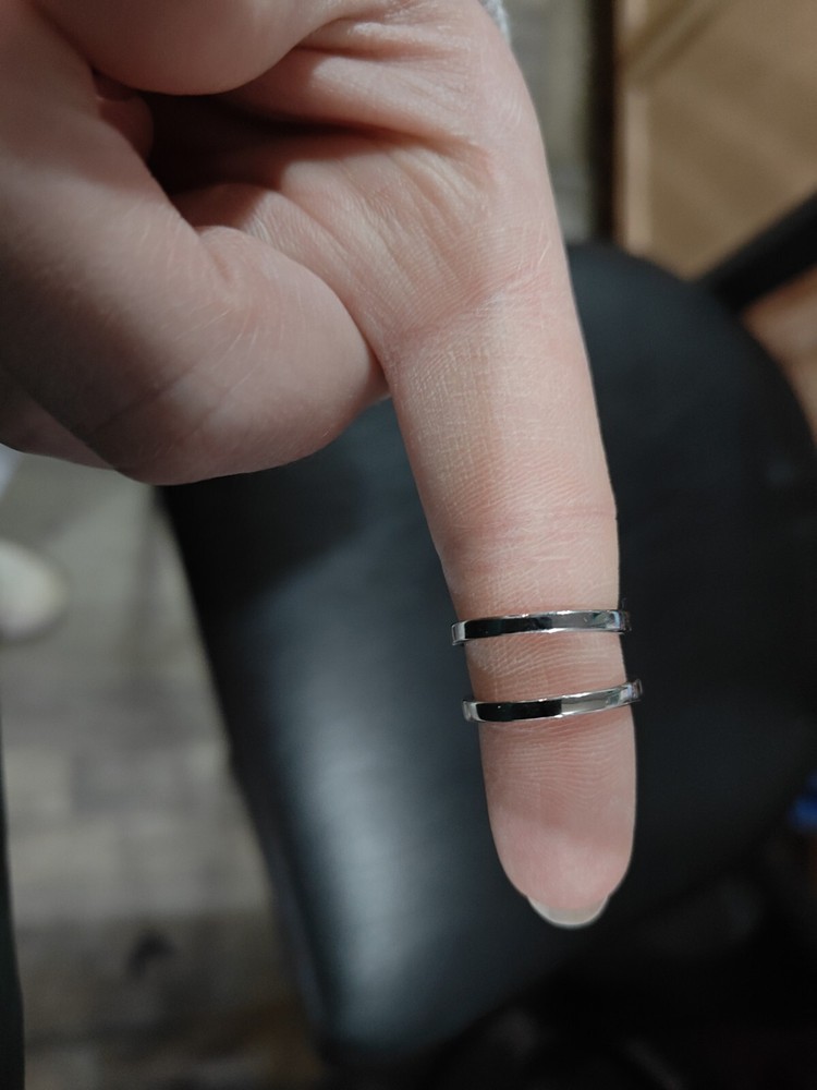Zz- A new day silver Rings Size 7