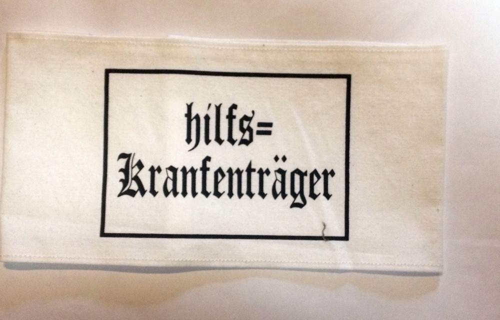 German WW2 Stretcher bearers Armband