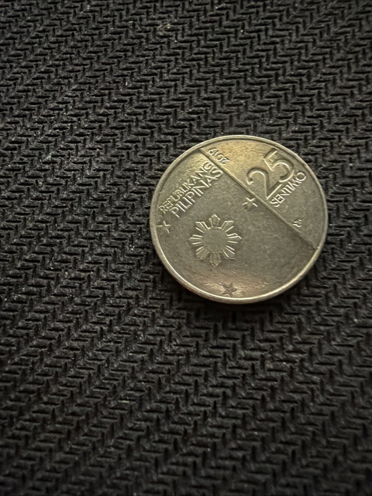 Philippines 25 Sentimo Near AU Coin