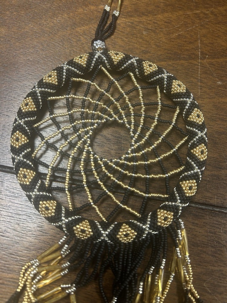 Handmade Beaded Dream Catcher