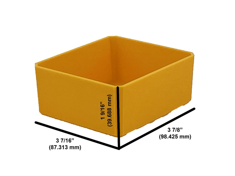 Dewalt ToughSystem 2.0 Full Size Organizer Compatible Small Nesting Bin
