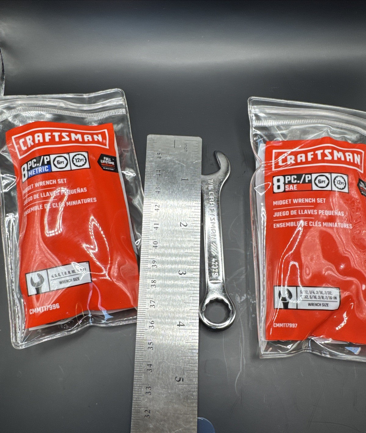 Craftsman 16 pc Mini SAE & METRIC Wrench Set