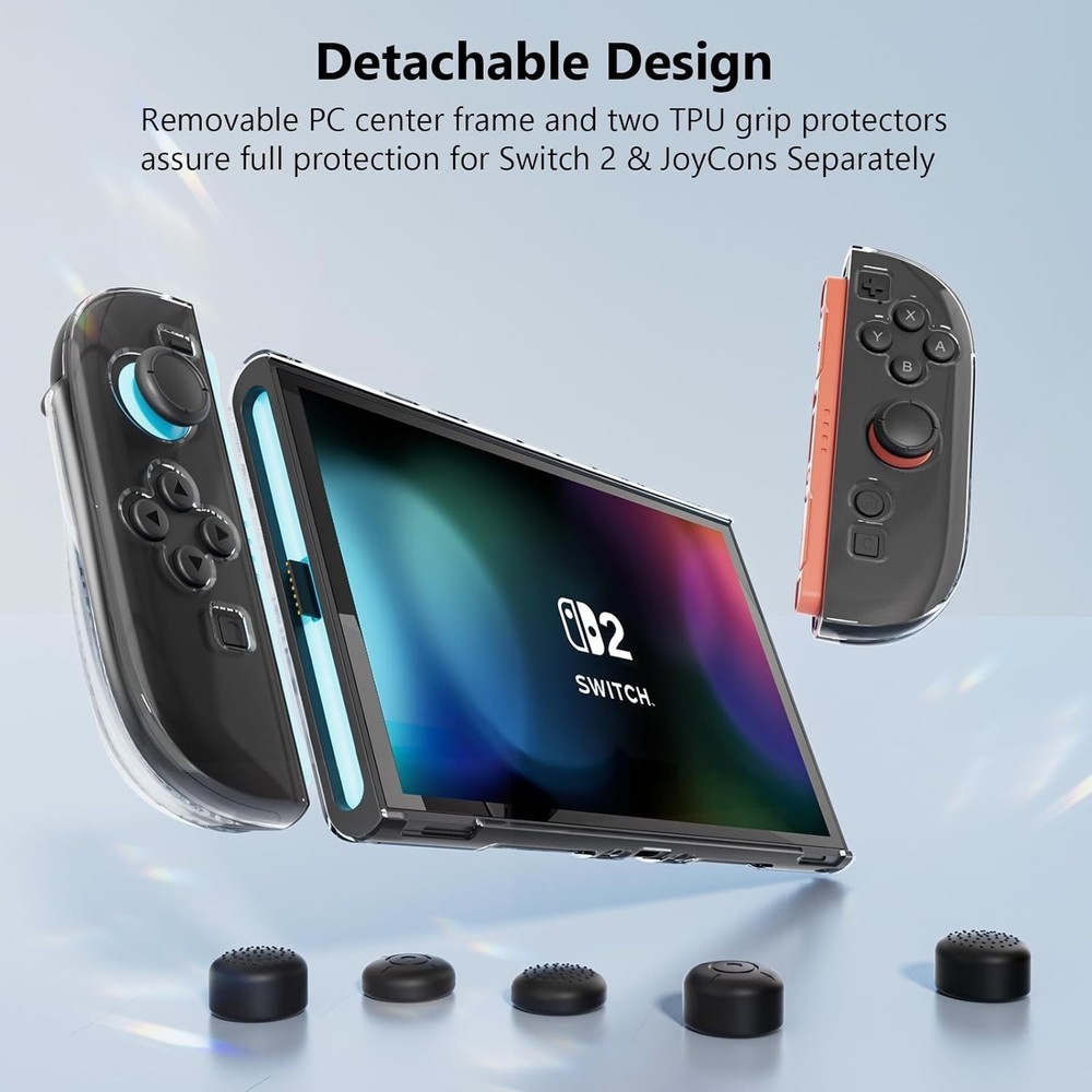 for Nintendo Switch 2 Protective Case + Screen Protector Set Model Xmas ZA