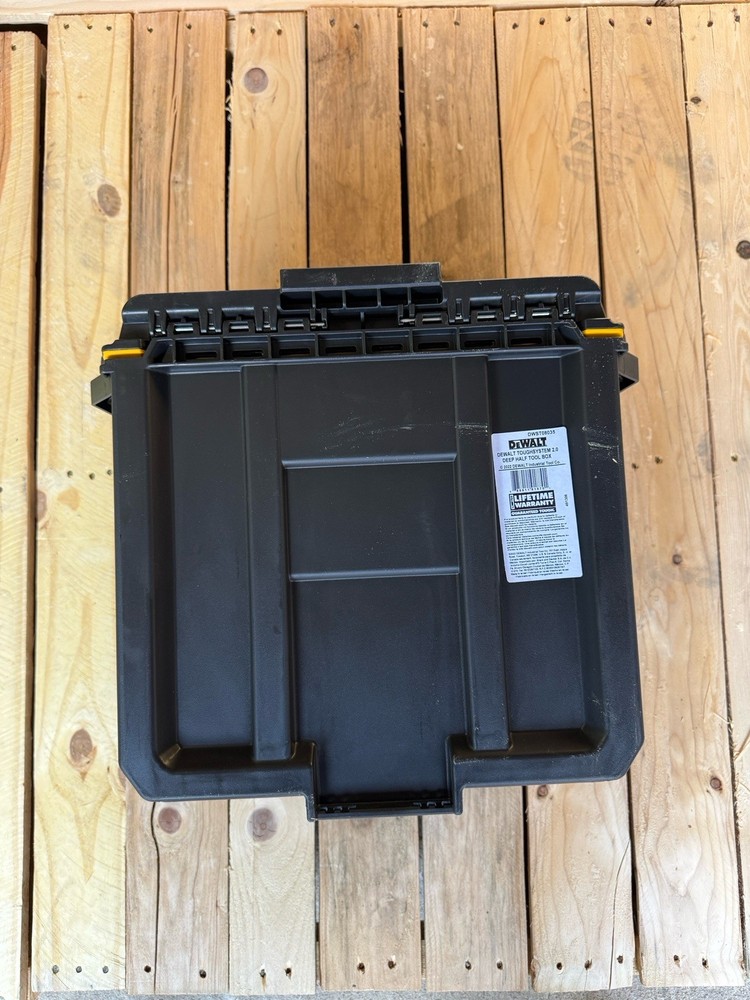 DEWALT DWST08035 15.25 in. ToughSystem 2.0 Compact Deep Tool Box