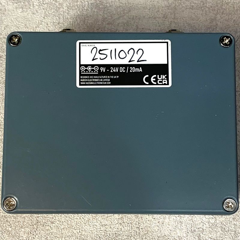 Hudson Electronics Broadcast Dual Foot Switch Preamplifier Effector Gray