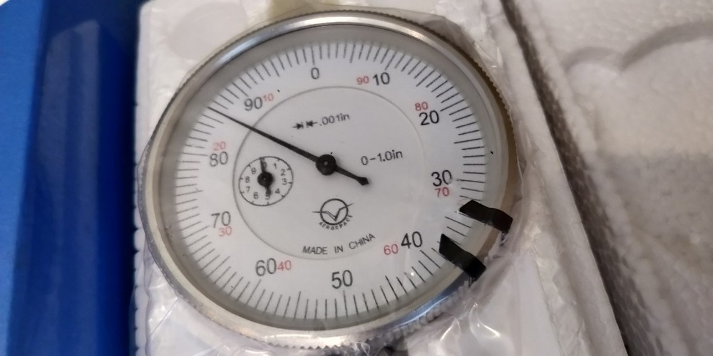 Aerospace Dial Indicator 1.00" Range .001" Graduation