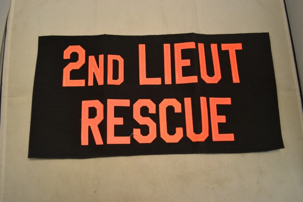 GLOBE Second Lieutenant Rescue Sew-on Patch