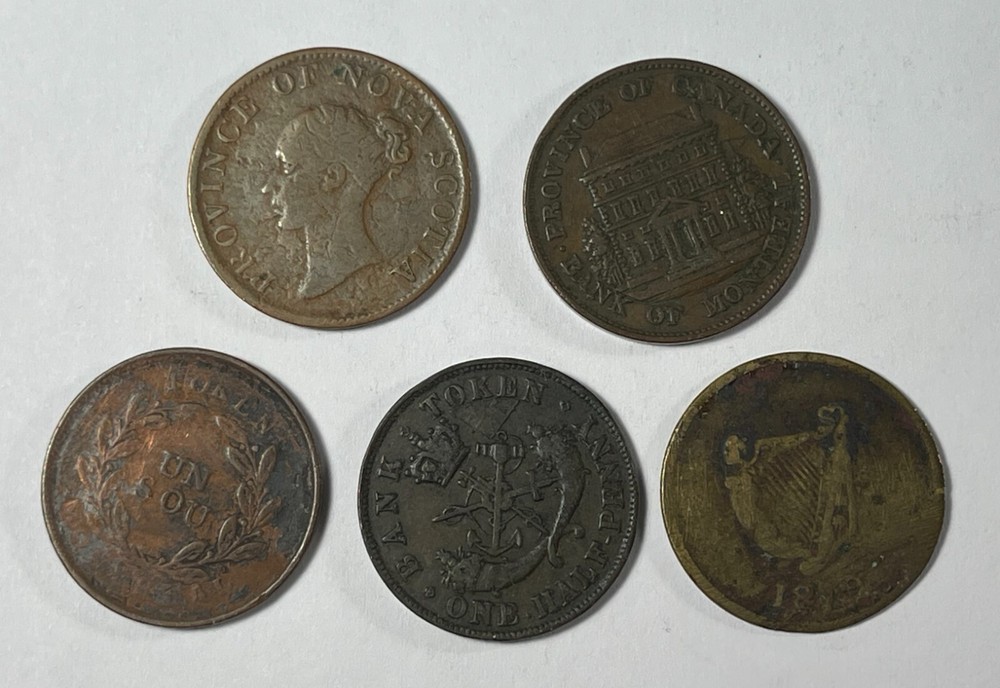 Canada 5 different Token some with problems (#2462)