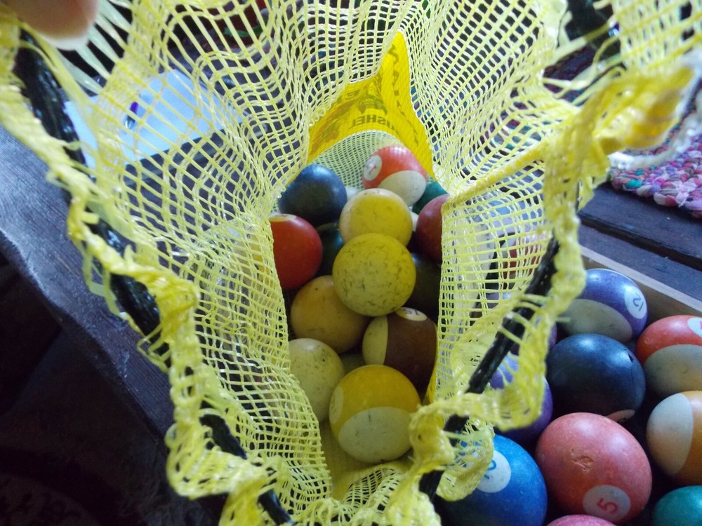Vintage Billiards Balls