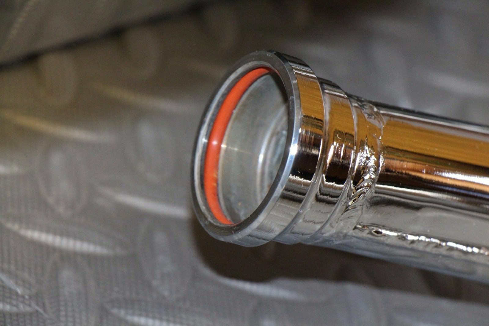 TOOMEY B1 Yamaha Blaster aftermarket exhaust pipe + silencer CHROME PLATED