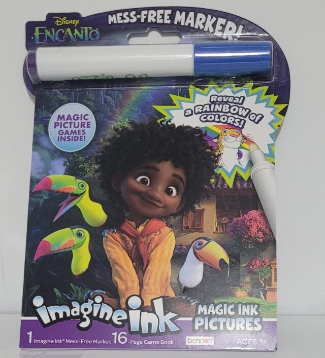 Encanto Imagine Ink Book