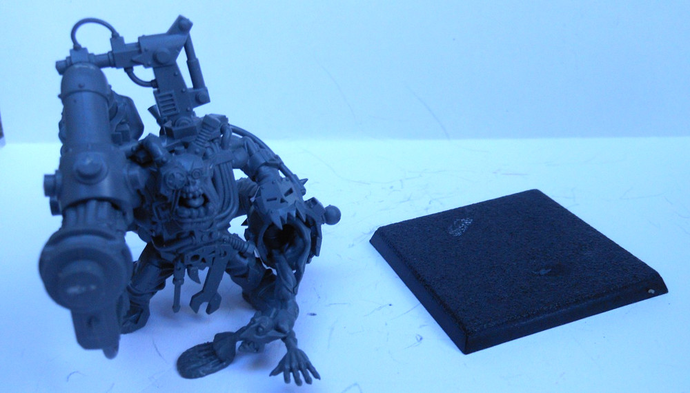 warhammer ORKS Ork Big Mek Shokk Attack gun